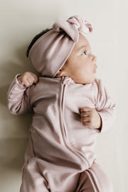 Pima Cotton Headband - Powder Pink