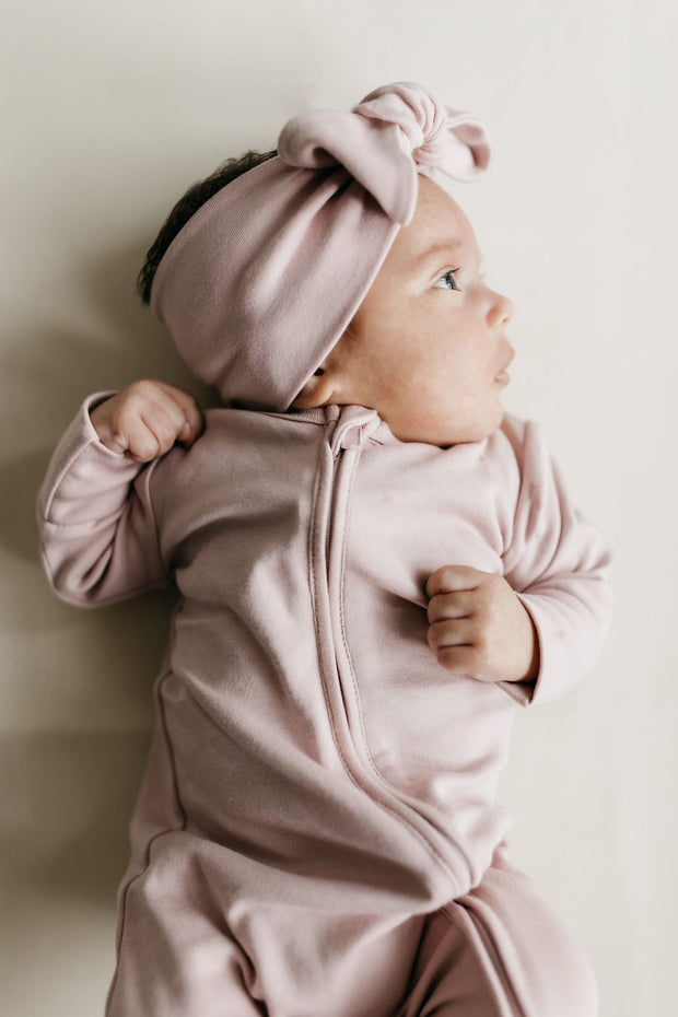 Pima Cotton Headband - Powder Pink