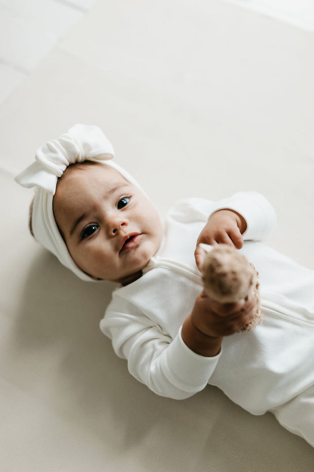 Pima Cotton Headband - Milk