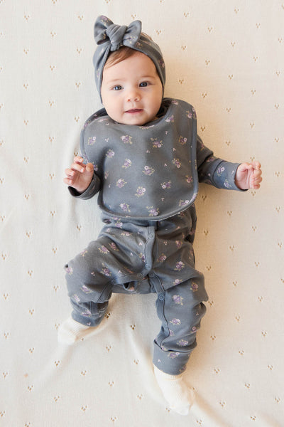 Organic Cotton Bib - Simone Lava