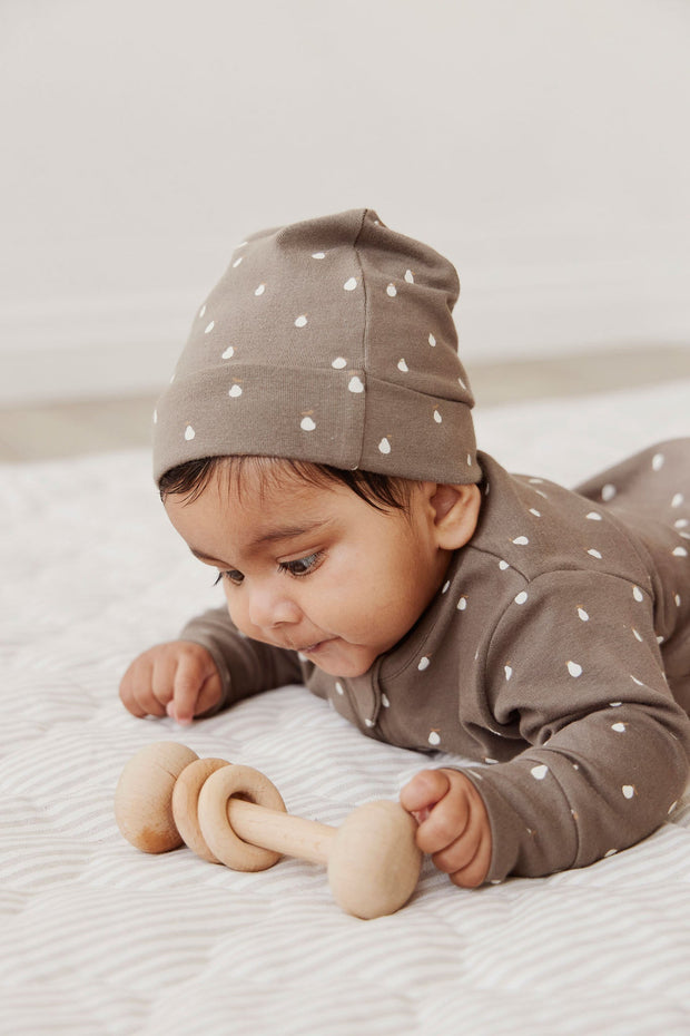 Organic Cotton Reese Beanie - Pears Thyme