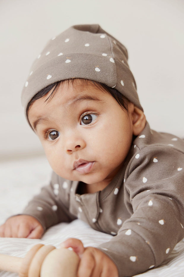 Organic Cotton Reese Beanie - Pears Thyme