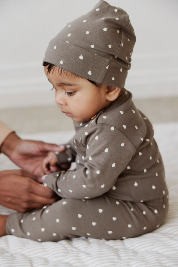 Organic Cotton Reese Beanie - Pears Thyme