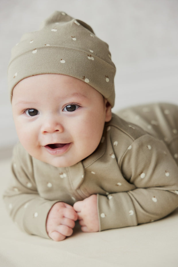 Organic Cotton Reese Beanie - Apples Seneca Rock
