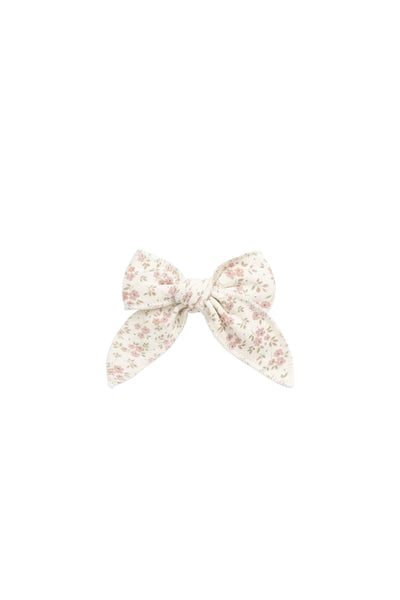 Organic Cotton Bow - Rosalie Field Blush