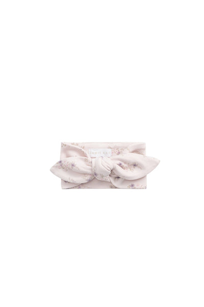 Organic Cotton Headband - Sweet Pea Floral