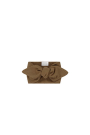 Organic Cotton Modal Headband - Crème Caramel