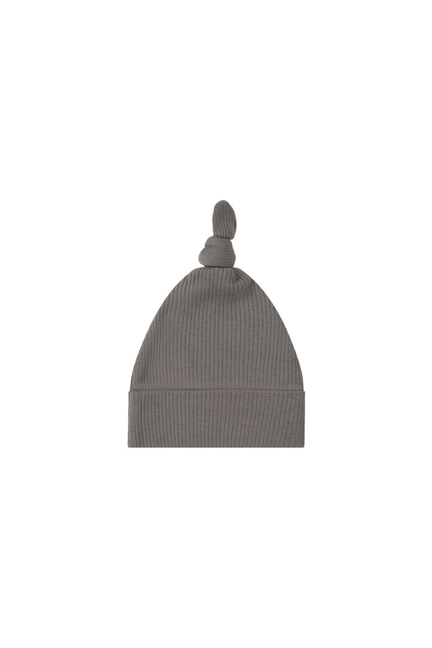 Organic Cotton Modal Marley Beanie - Cobblestone