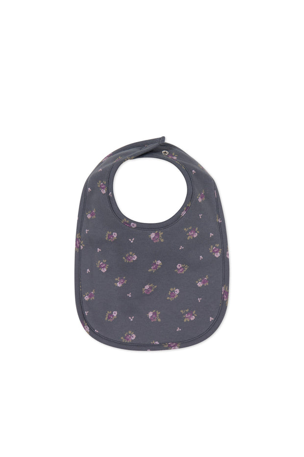 Organic Cotton Bib - Simone Lava