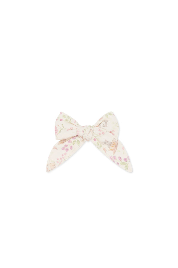 Organic Cotton Bow - Moons Garden