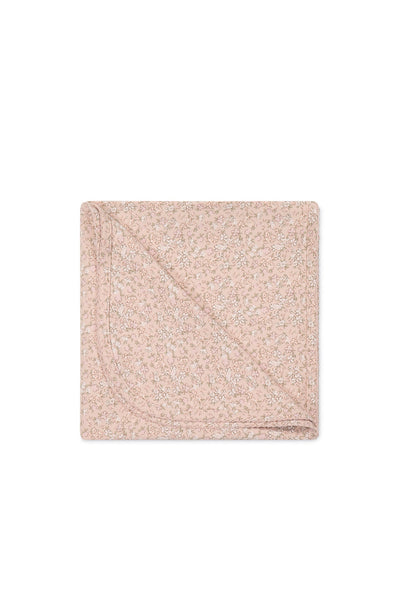 Organic Cotton Wrap Blanket - Amber Rose