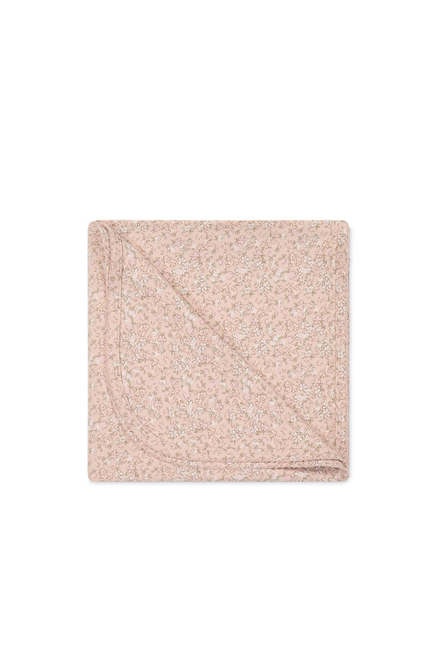 Organic Cotton Wrap Blanket - Amber Rose